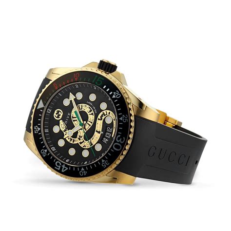 gucci dive 45mm|gucci dive watch 45mm snake.